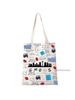 Canvas Tote Bag Doctor Nurse Gift Thank You Women